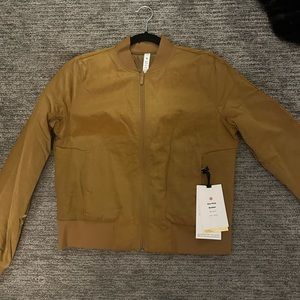 Lululemon non stop bomber jacket reversible! NWT